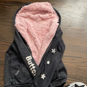 Butter Dream Sherpa sweatshirt